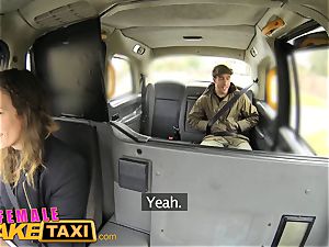 gal faux taxi nervous farmer can't satisfy driver