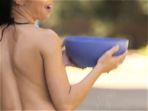 wet cunt play with mind-blowing Cameron Canela